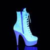 Pleaser - DELIGHT1020LG Bottes de plateforme - Blanc Product image
